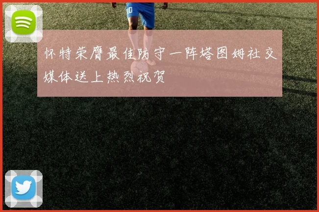 怀特荣膺最佳防守一阵塔图姆社交媒体送上热烈祝贺